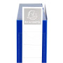 Boite de class D60mm pression PP bleu