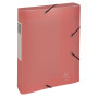 Bte classement A4 D60mm PP Chrom.Pastel