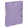 Bte classement A4 D60mm PP Chrom.Pastel