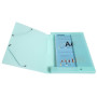 Bte classement A4 D25mm PP Chrom.Pastel