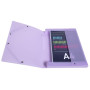 Bte classement A4 D25mm PP Chrom.Pastel