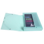 Bte classement A4 D60mm PP Chrom.Pastel