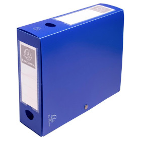 Boite de class D80mm pression PP bleu