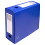 Boite de class D100mm pression PP bleu