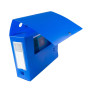 Boite de class D100mm pression PP bleu