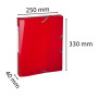 Bte classement IDERAMA PP D40mm rouge