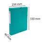 Bte classement OPAK PP D40mm vert foncé