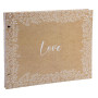 Album à vis 40p. blanc 37x29cm KRAFT