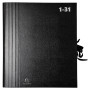 Trieur accordéon Gd cap. 1-31 Noir