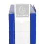 Boite de class D100mm pression PP bleu