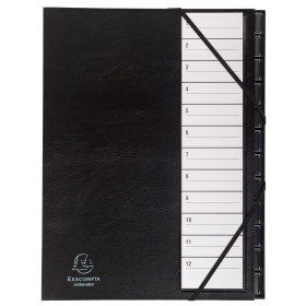 TRIEUR A CAVALIER 12 COMP. NUM. NOIR