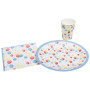 16 Serviettes OUATE 33x33cm Ballons