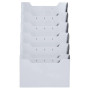 Trieur A4 horiz monté 6 cases gris lum
