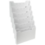 Trieur A4 horiz monté 6 cases gris lum
