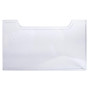 Plaque recouv. trieur A4 horiz cristal