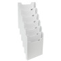 Trieur A4 vertic monté 6 cases gris lum