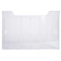 Elément simple trieur A4 horiz cristal