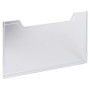 Plaque recouv. trieur A4 horiz cristal