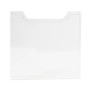 Plaque recouv. trieur A4 vertic cristal