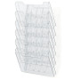 Trieur A4 horiz monté 6 cases cristal