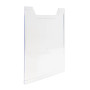 Plaque recouv. trieur A4 vertic cristal