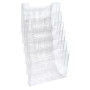 Elément simple trieur A4 horiz cristal