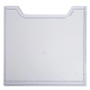 Plaque recouv. trieur A4 vertic cristal
