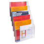 Trieur A4 horiz monté 6 cases cristal