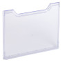 Plaque recouv. trieur A4 horiz cristal