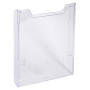 Elément simple trieur A4 vertic cristal