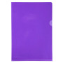 SACH 10 POCHETTES COINS  PVC VIOLET