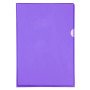 SACH 10 POCHETTES COINS  PVC VIOLET