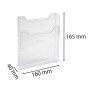 Box mural A5 vertical Office cristal