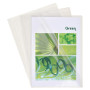 SACH 10 POCHETTES COINS PVC CRISTAL