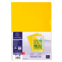 SACH 10 POCHETTES COINS  PVC JAUNE