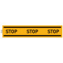 Pann. adhésif obligation stop jaune 1m