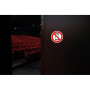 Panneau adhésif tel.mobile interdit 10cm