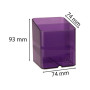 Pot à cray.PEN-CUBE Chromaline violet tr