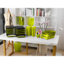 Pot à cray.PEN-CUBE Chromlin vert anis t