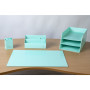 Trieur vertical/porte-lettres vert past
