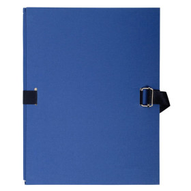 CHEM.DOS EXTENS.PAPIER TOILE BLEU MARINE