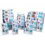 Distributeur format A4 3 cases cristal