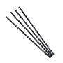 Boite 100 peignes plastique 6mm A4 noir