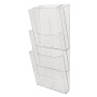 Trieur mural A4 vertical (3) cristal
