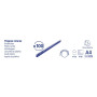 Boite 100 peignes plastique 10mm A4 noir