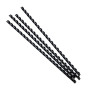 Boite 100 peignes plastique 8mm A4 noir