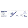 Boite 100 peignes plastique 12mm A4 noir