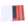 Boite 100 peignes plastique 6mm A4 noir