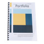Boite 100 peignes plastique 8mm A4 noir