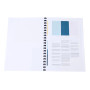 Boite 100 peignes plastique 8mm A4 noir